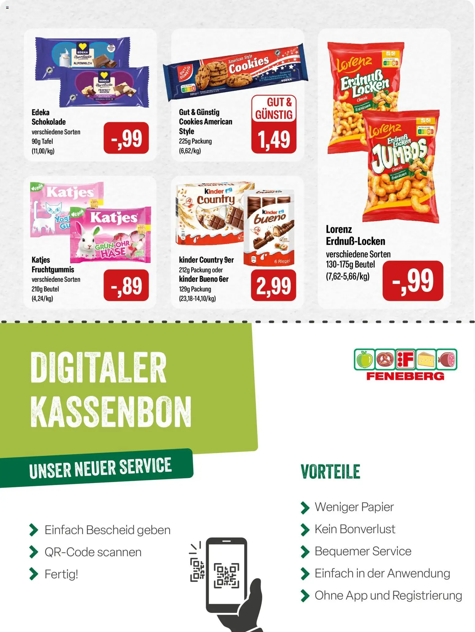 Feneberg Angebote – gültig ab 12.03.2026 | Seite: 14 | Produkte: Schokolade, Katjes, Kinder bueno, Kinder country