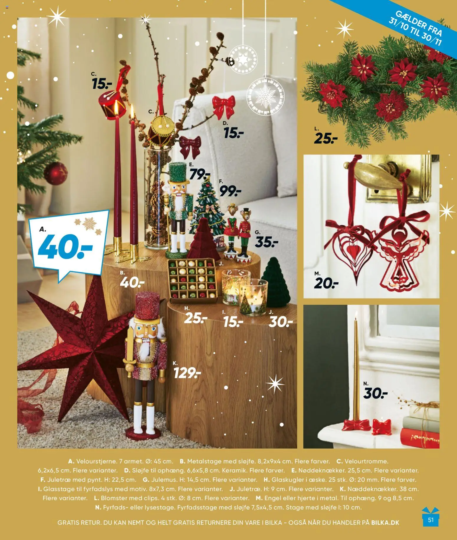 Bilka tilbudsavis – gyldig fra 01.11.2025 | Side: 51