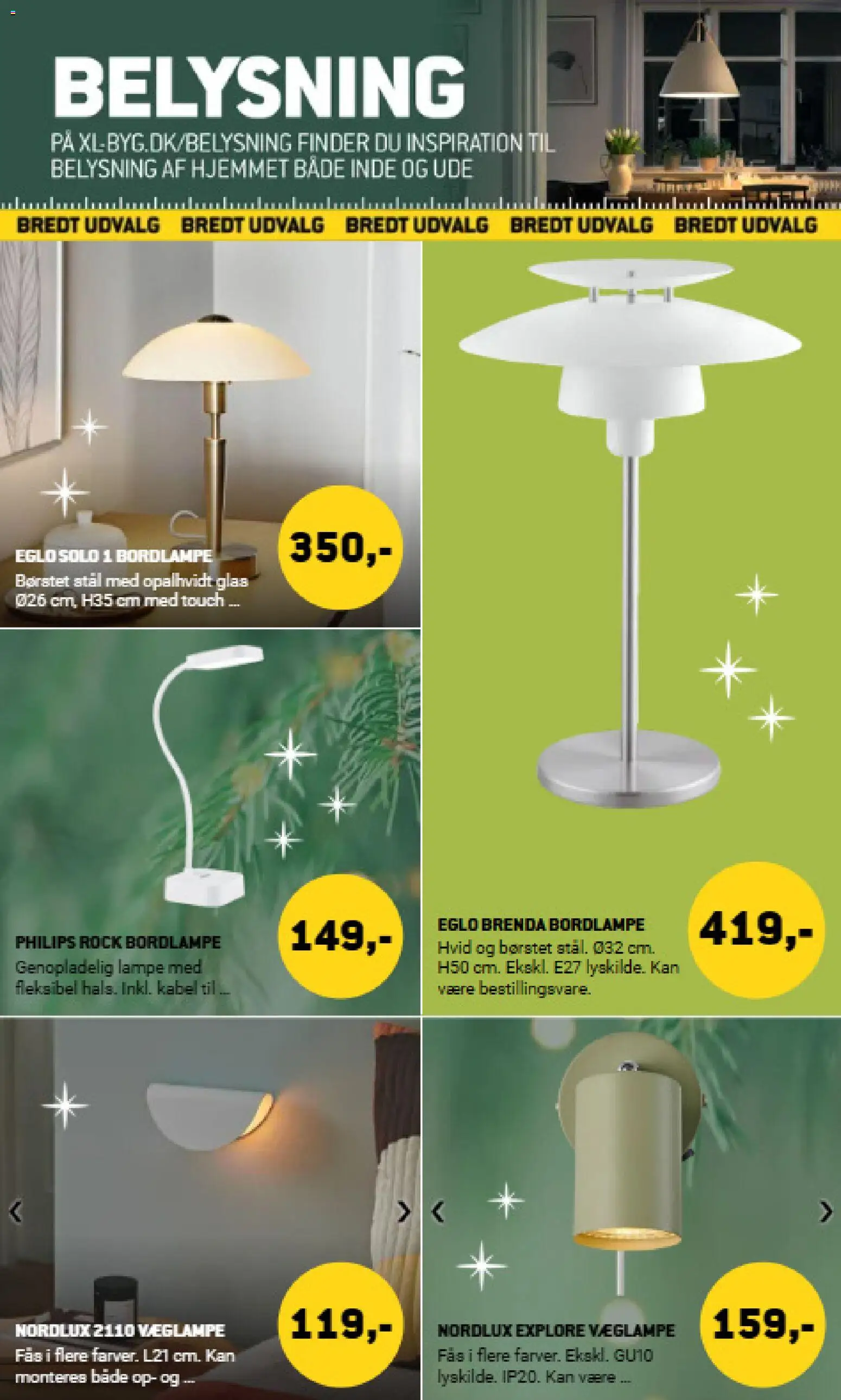 XL-BYG tilbudsavis – gyldig fra 19.12.2025 | Side: 14 | Produkter: Lampe, Kabel