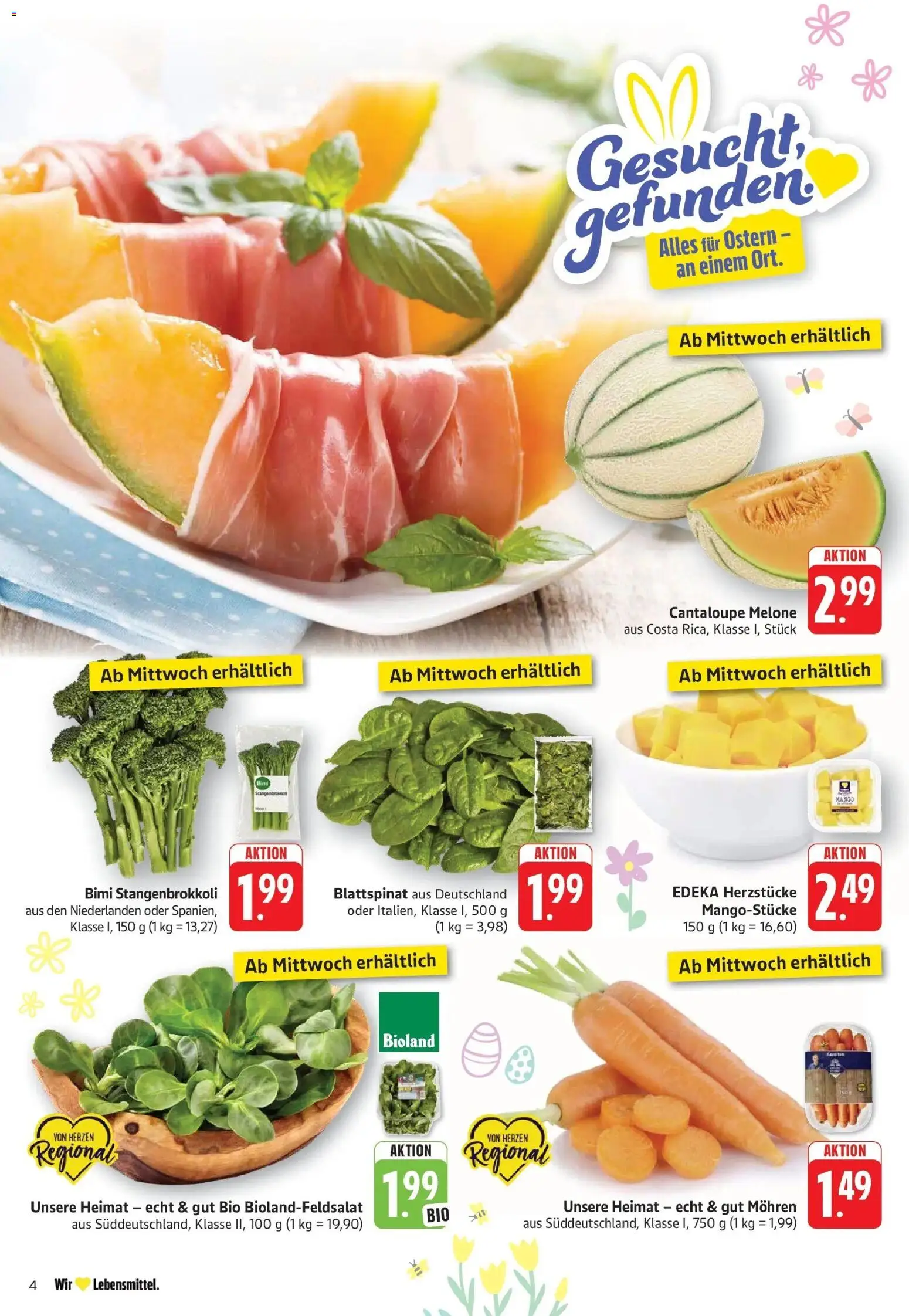 E center Prospekt Göppingen	 – gültig ab 29.03.2026 | Seite: 4 | Produkte: Mohren, Melone