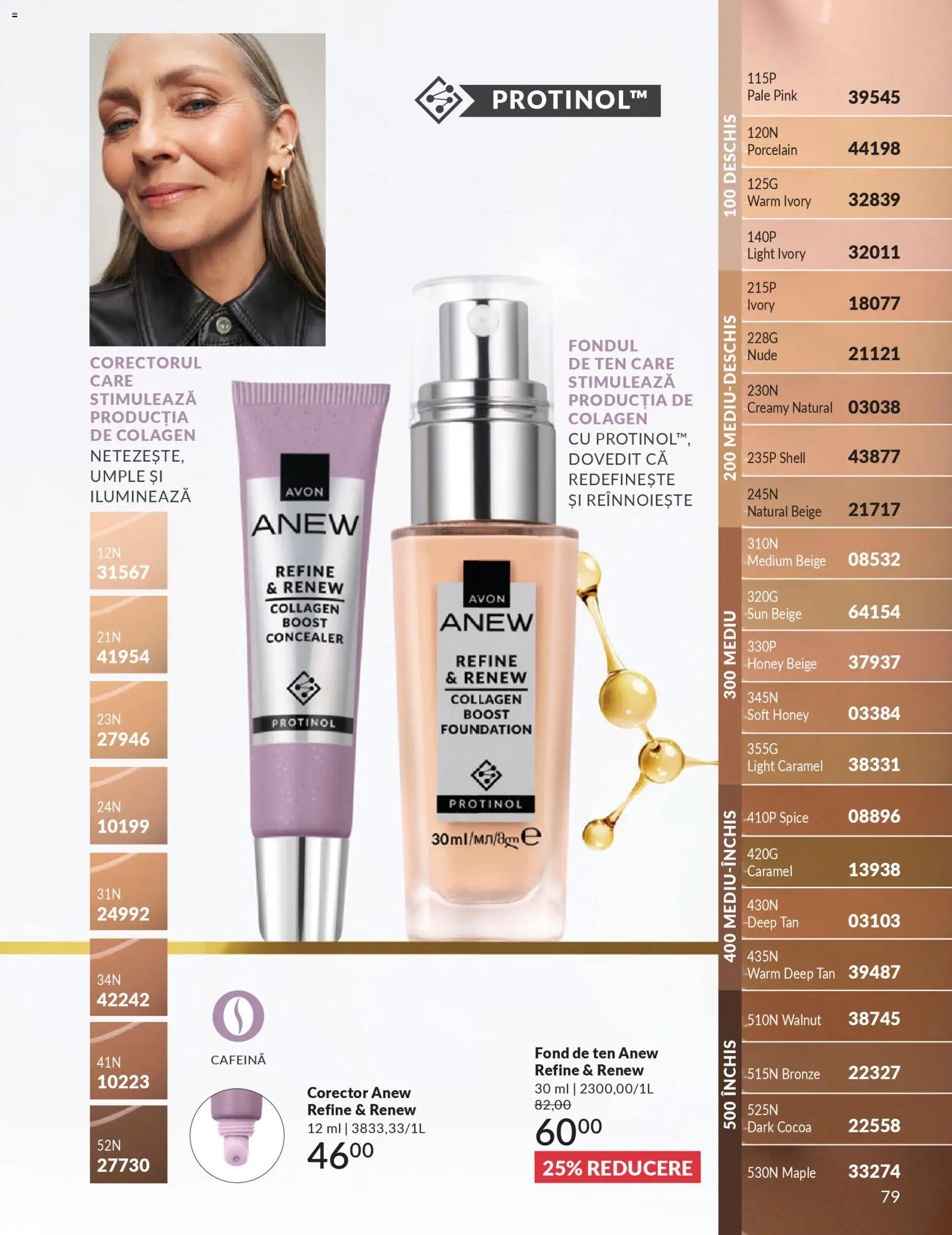 Noul catalog Avon – valabil de la 01.03.2026 | Pagină: 81 | Produse: Fond de ten, Concealer