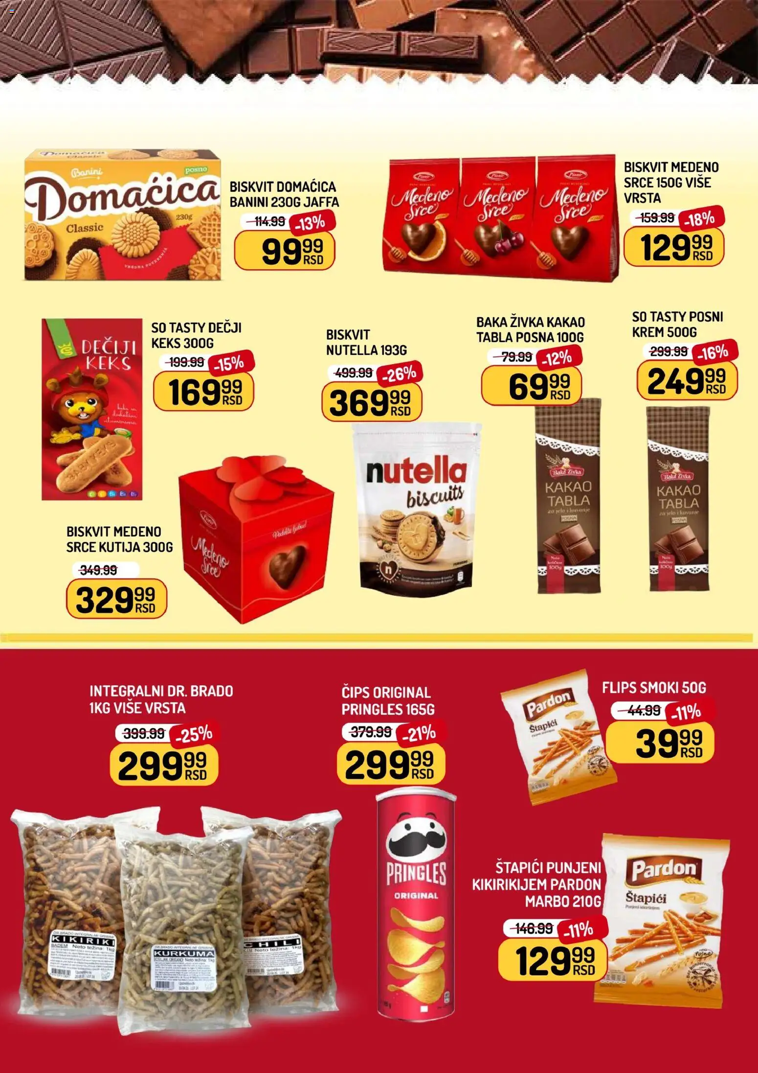 Aman katalog - važi od 12.12.2025 | Strana: 11 | Proizvode: Keks, Kutija, Domaćica, Pringles