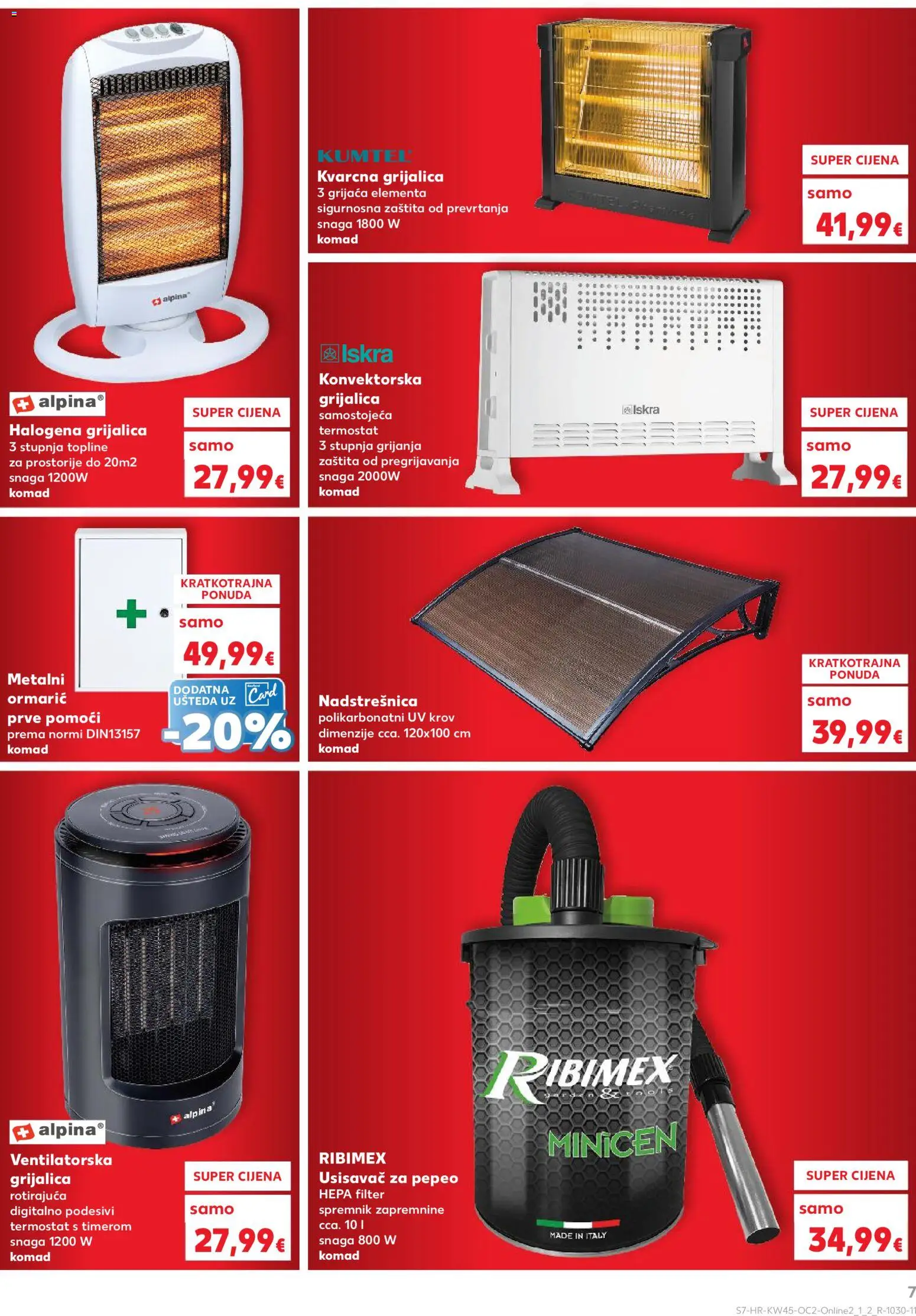 Kaufland katalog | vrijedi od 05.11.2025 | Stranica: 7 | Proizvodi: Usisavač, Termostat