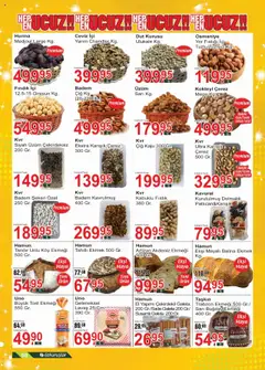 Özkuruşlar Katalog - 14.07.2025 tarihinden itibaren geçerlidir | Sayfa: 8 | Ürünler: Fıstık, Fındık, Badem, Ceviz