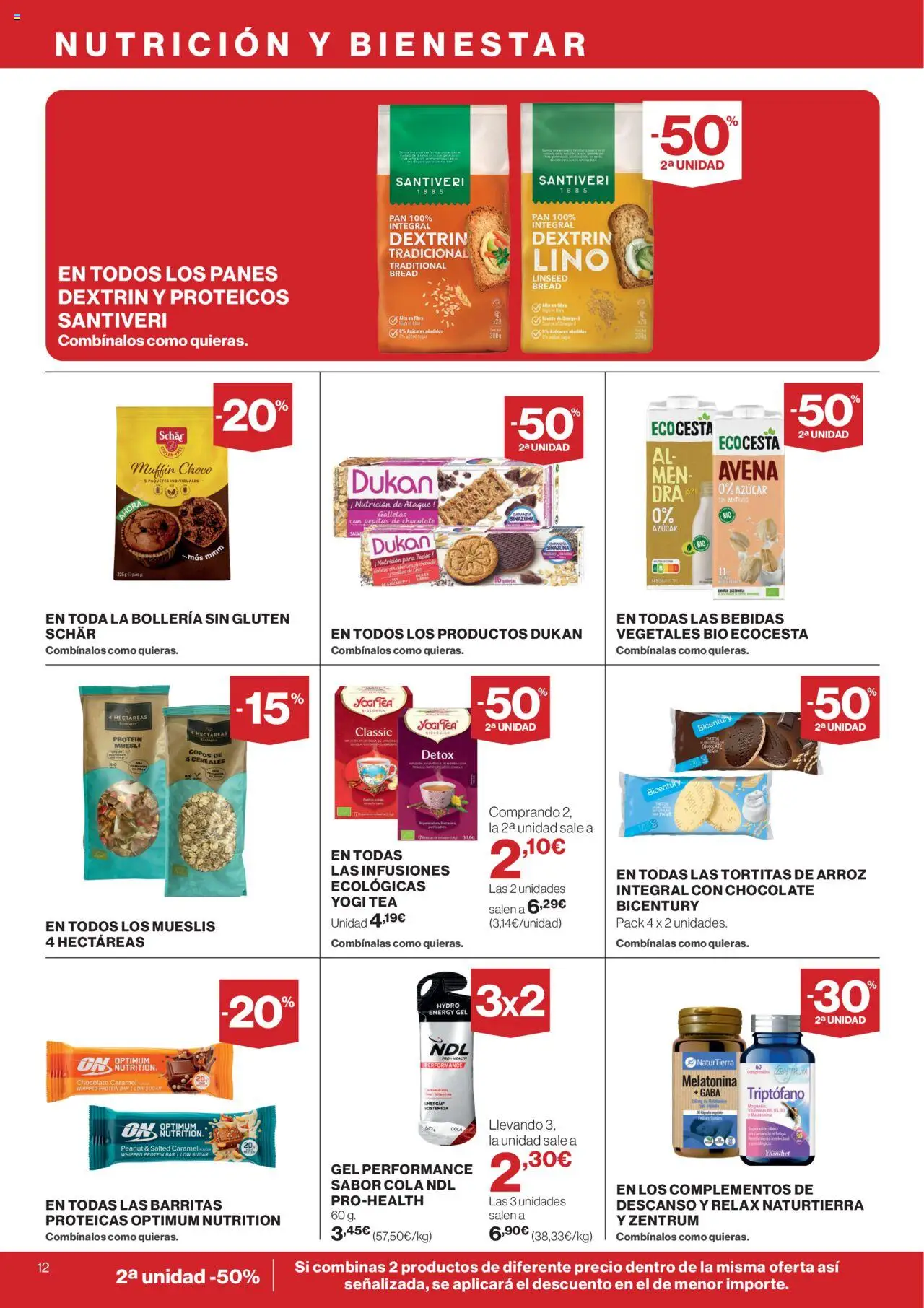 Supercor Península y Baleares │ válido desde el 09.10.2025 | Página: 12 | Productos: Mueslis, Arroz, Galletas, Copos