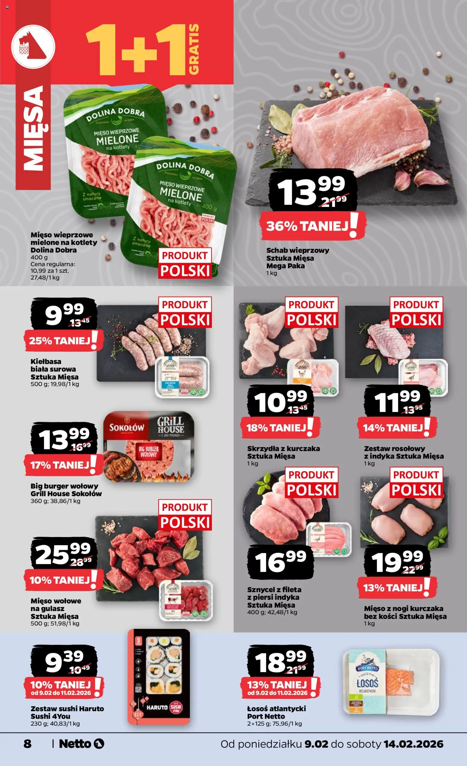 Netto gazetka - Spożywcza od 09.02.2026 | Strona: 8