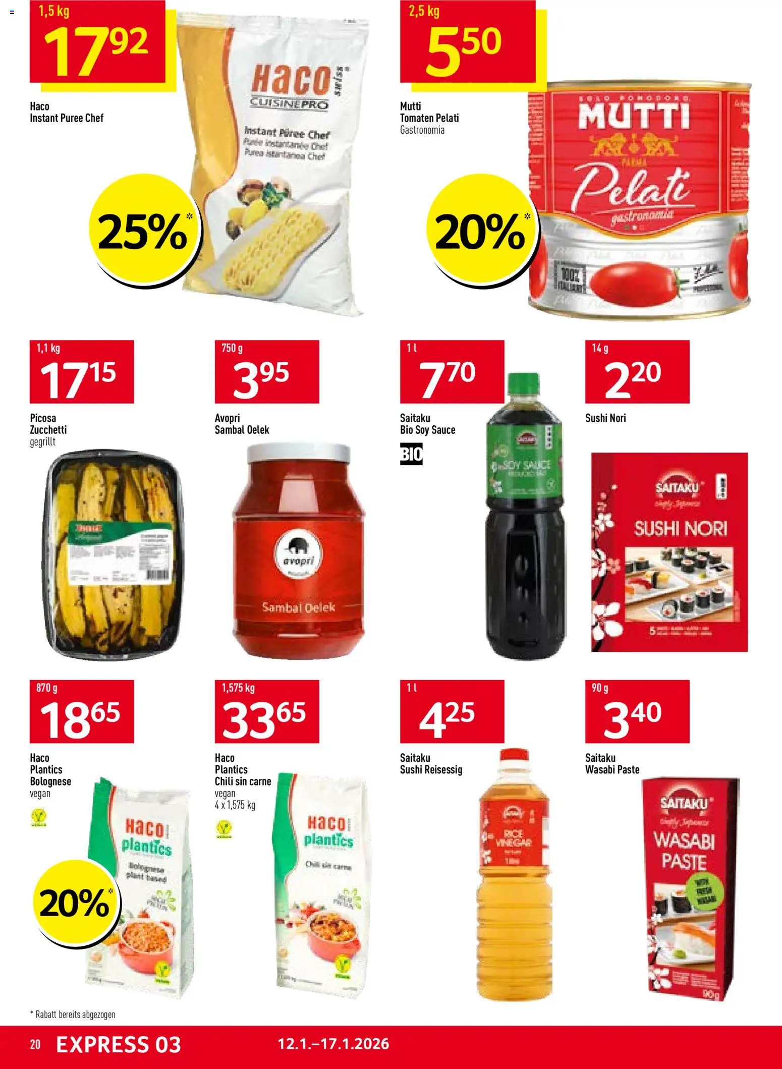 Prodega Aktionen – gültig ab 12.01.2026 | Seite: 20 | Produkte: Tomaten, Chili