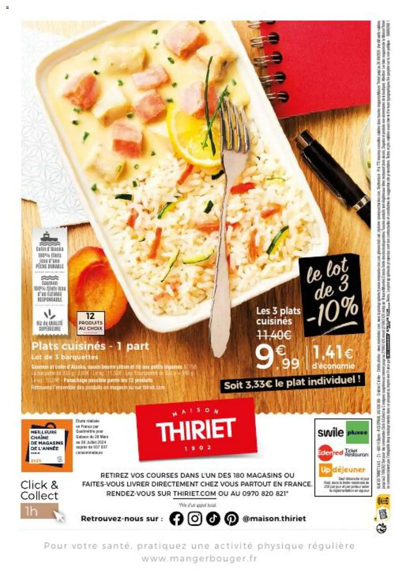  | Page: 16 | Produits: Citron, Beurre, Riz, Saumon