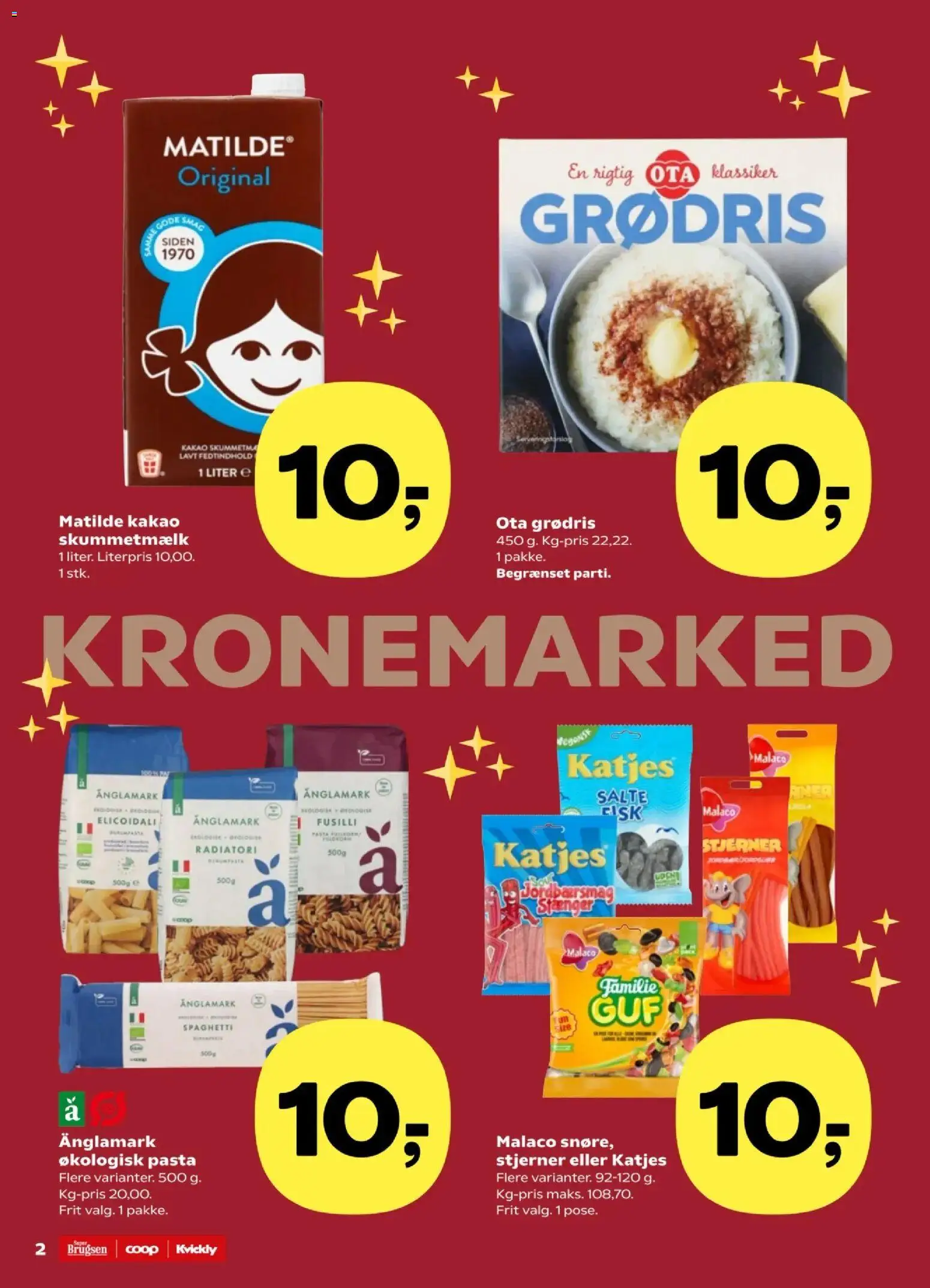 Super Brugsen tilbudsavis – gyldig fra 21.11.2025 | Side: 2 | Produkter: Spaghetti, Pasta, Kakao