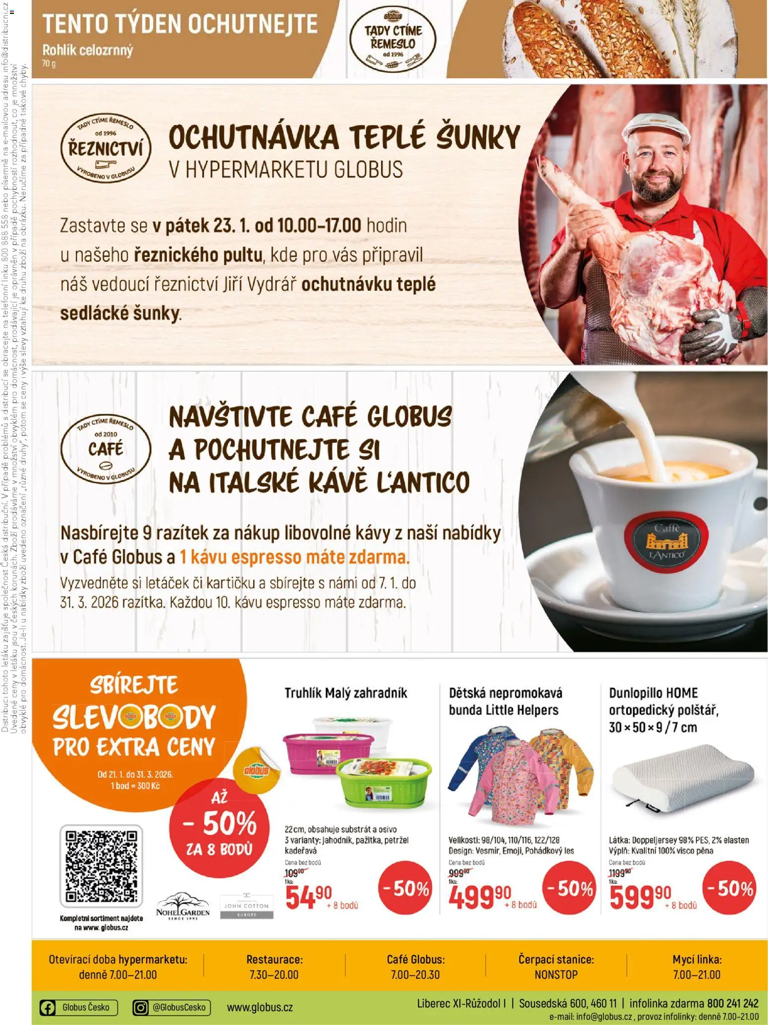 Globus leták - Liberec od 21.01.2026 | Strana: 30 | Produkty: Bunda, Globus, Substrát, Petržel