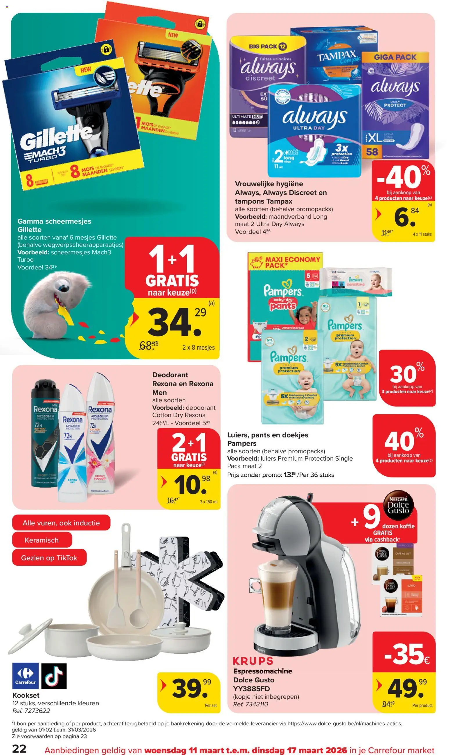 {H1} | Pagina: 22 | Producten: Pampers, Füstölt oldalas, Tampons, Koffie