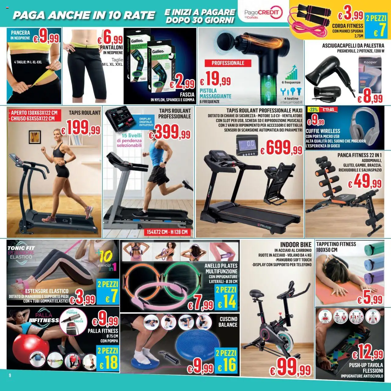 Volantino Satur del 26.09.2025 | Pagina: 9 | Prodotti: Ventilatore, Telefono, Gioco, USB