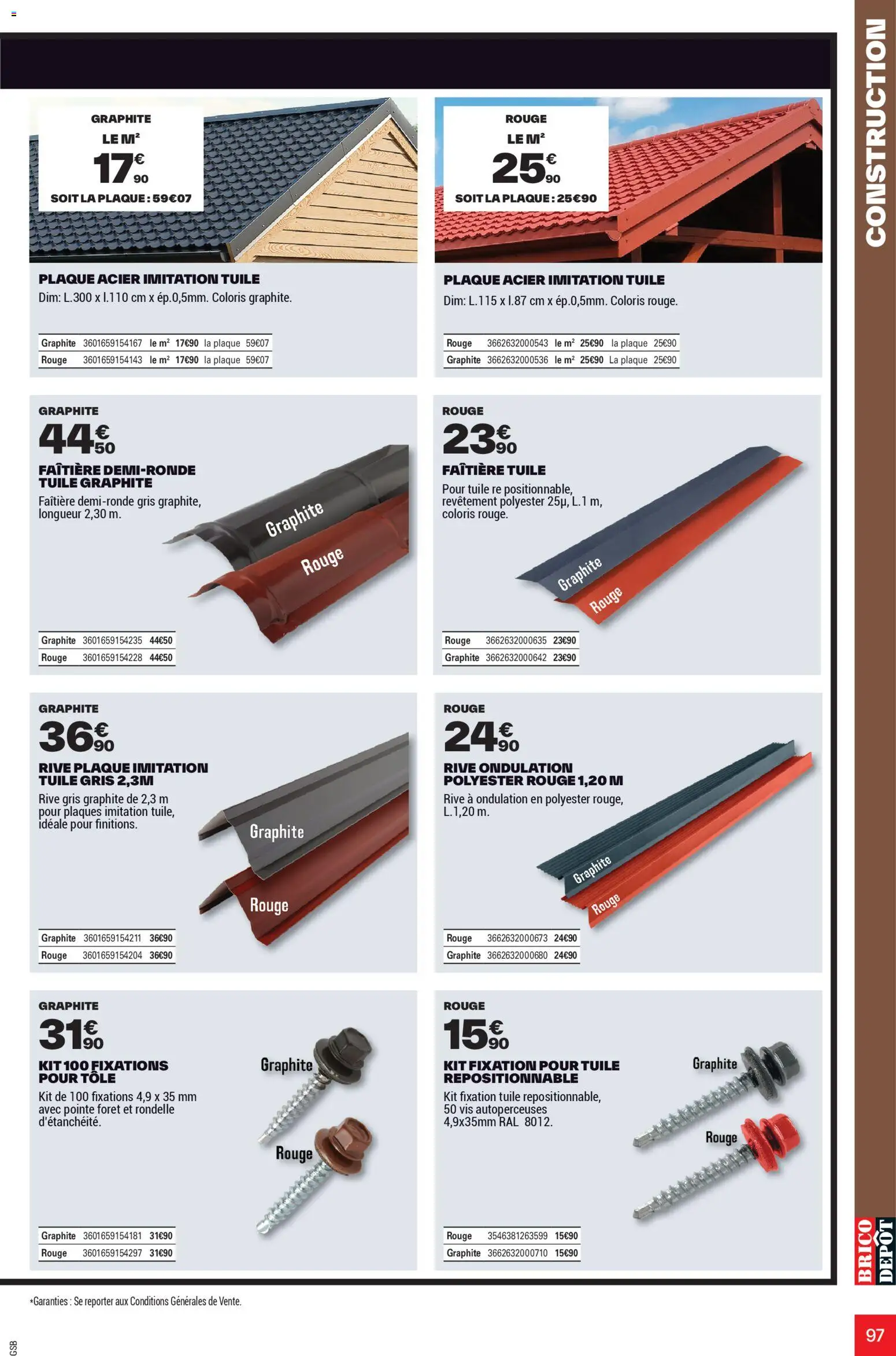 {H1} | Page: 97 | Produits: Tuile