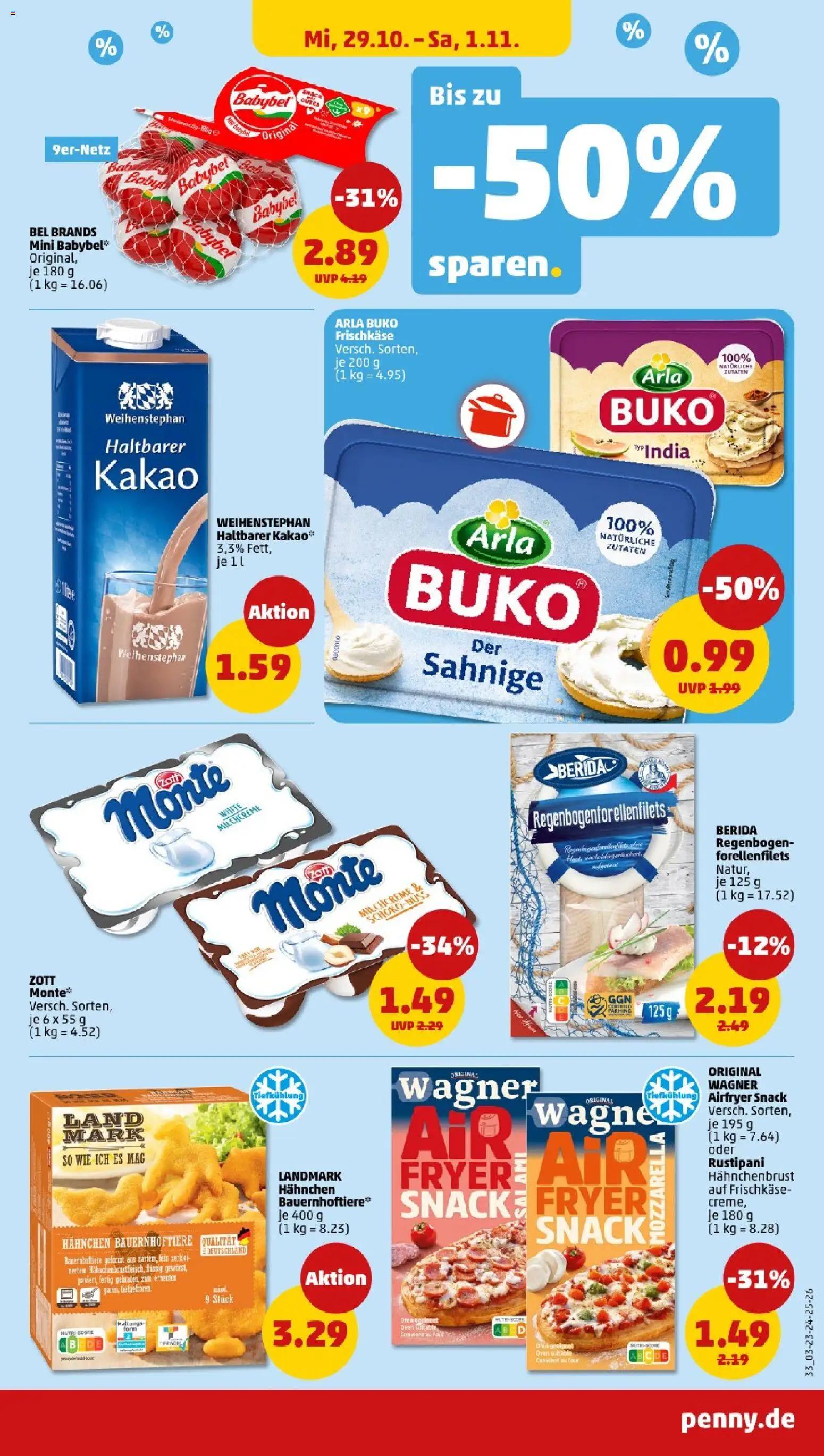 Penny - Hamburg  – gültig ab 27.10.2025 | Seite: 35 | Produkte: Ofen, Hahnchen, Babybel, Frischkase