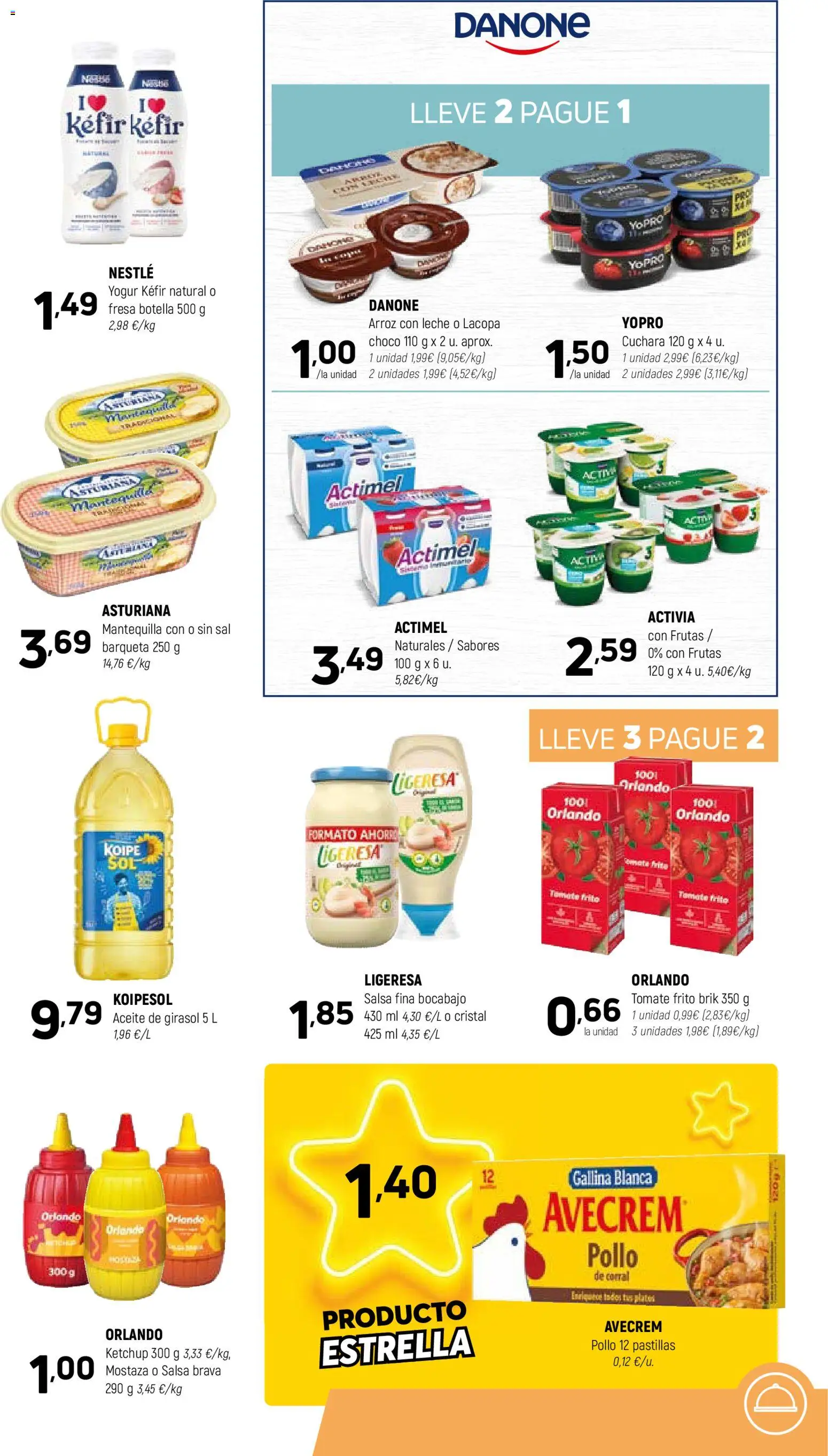 Coviran - Figueres │ válido desde el 21.04.2026 | Página: 11 | Productos: Yogur, Salsa brava, Aceite de girasol, Συσκευή ροής