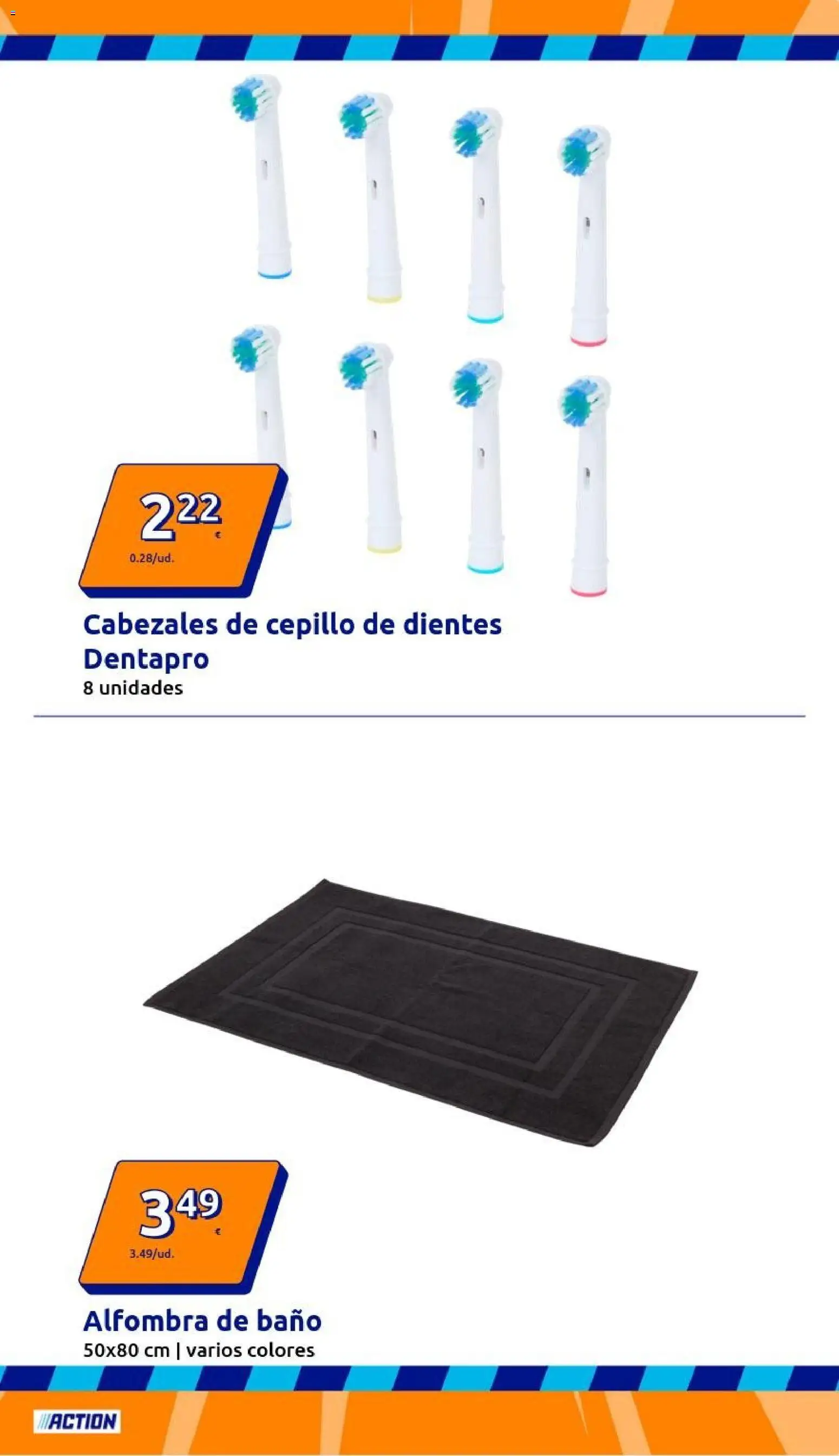 Action - Action ES week 5 2026 │ válido desde el 21.01.2026 | Página: 5 | Productos: Cepillo, Cepillo de dientes, Baño, Alfombra
