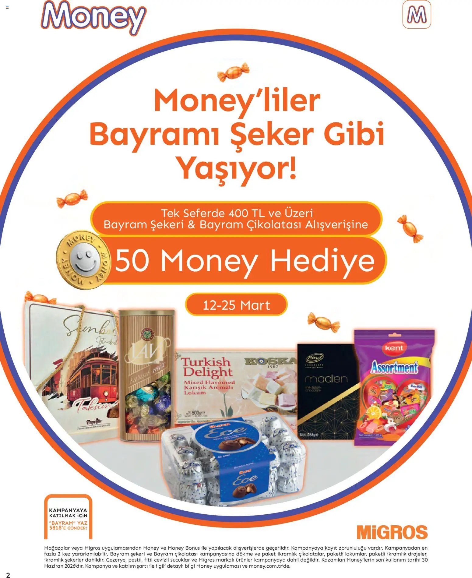 Migros Katalog - Migros Jet Dijital - 12.03.2026 tarihinden itibaren geçerlidir | Sayfa: 2 | Ürünler: Şeker