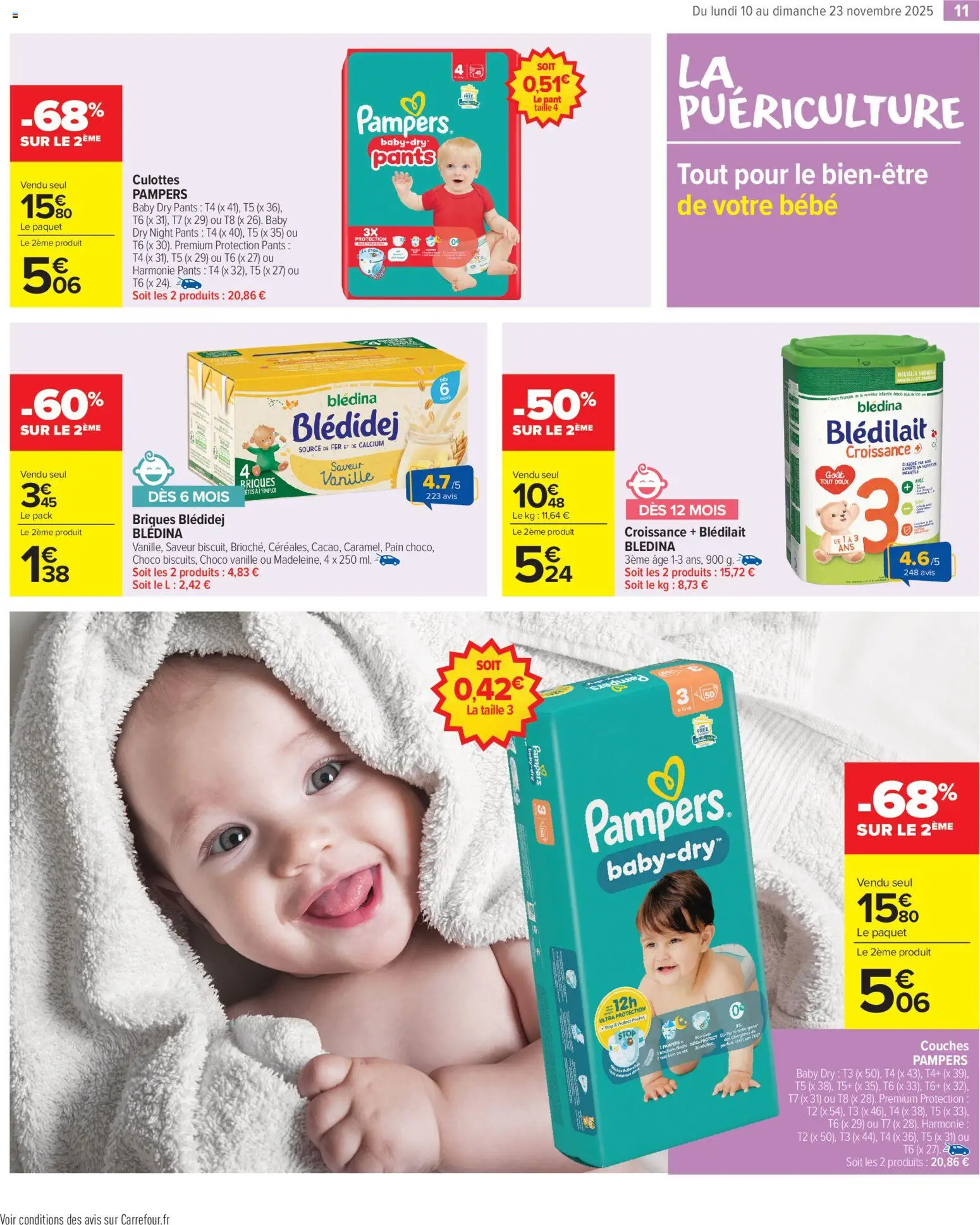 {H1} | Page: 13 | Produits: Couches, Pampers, Pain, Couches pampers