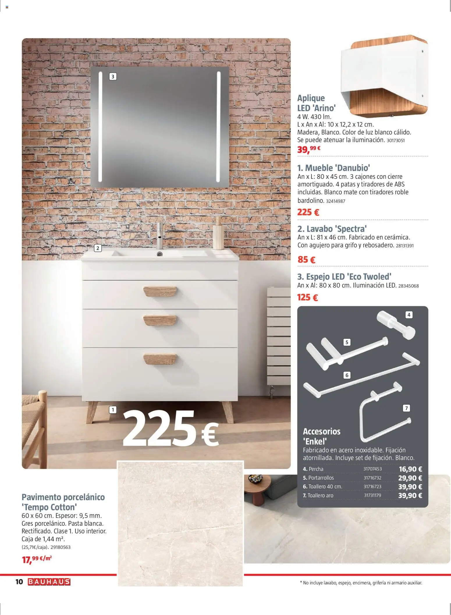 Bauhaus folleto Renueva │ válido desde el 02.03.2026 | Página: 10 | Productos: Pasta, Percha, Armario, Espejo