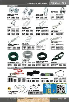 Brico Cash - Prévisualisation de Brico Cash catalogue valide à partir de 04.04.2025 | Page: 399 | Produits: Corde à linge, Mousqueton