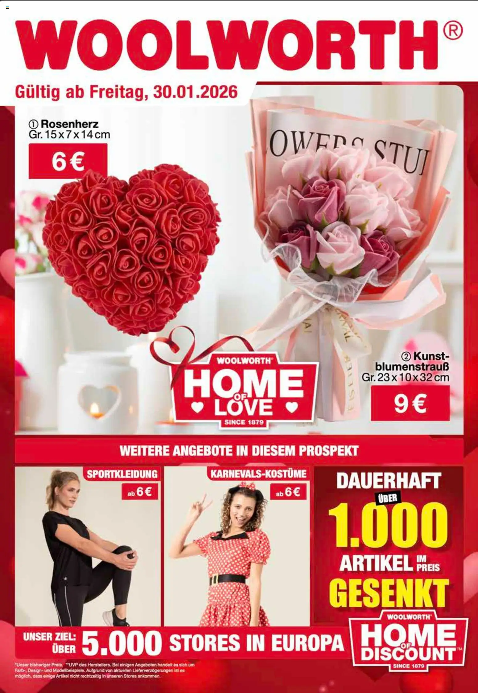 Woolworth Flugblatt gültig ab 30.01.2026 | Seite: 1