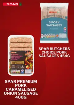 Preview of Spar - Offers valid from 29.11.2025 | Page: 4 | Products: Onion, Red onion, Sausages, Sausage