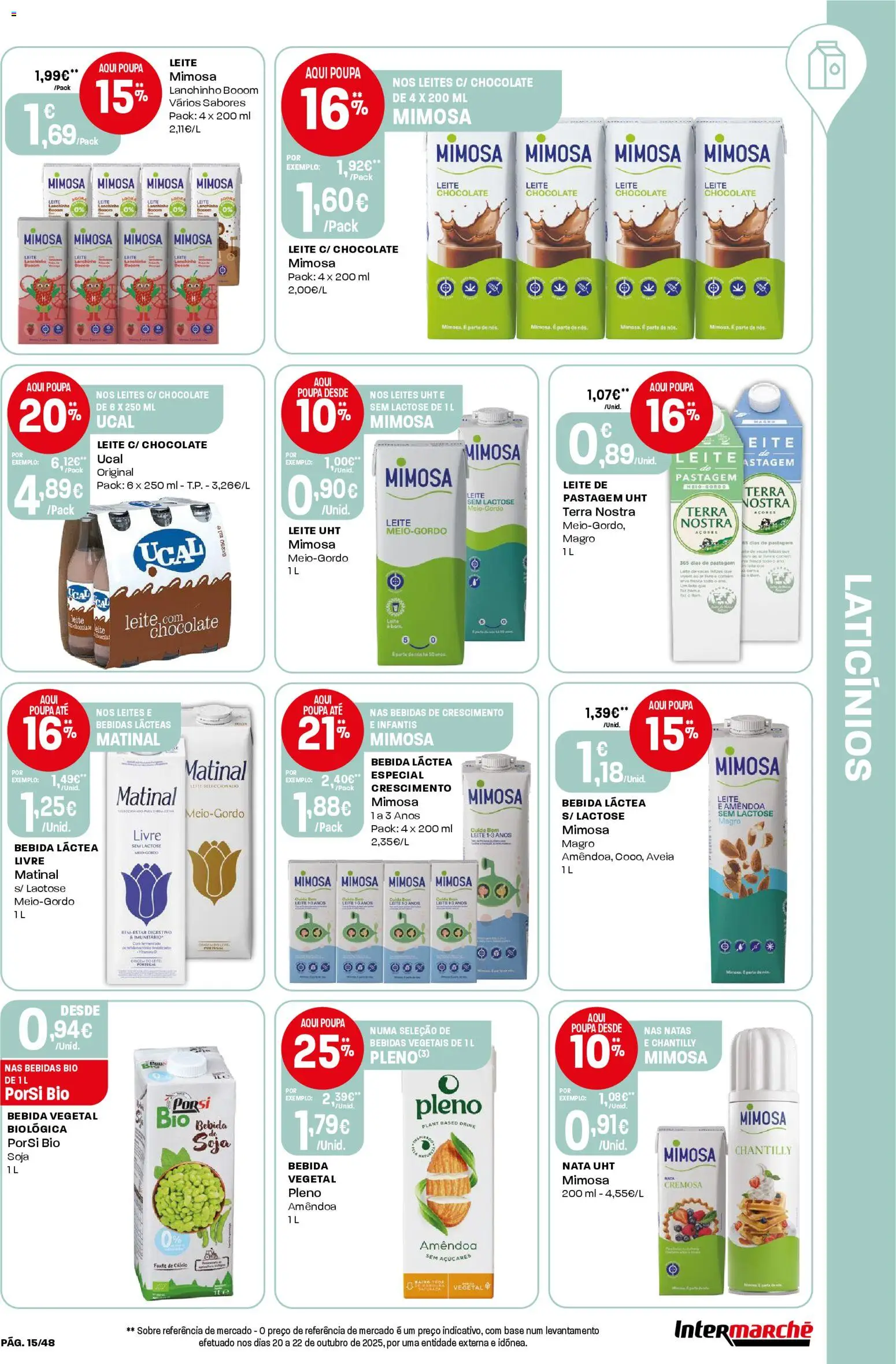 Intermarché - Black Friday │ válido de 27.11.2025 | Página: 15 | Produtos: Aveia, Base, Chocolate, Nata