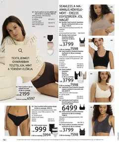 Bonprix akció katalógus Alapdarabok Keveréke - amely érvényes a következő dátumtól: 19.02.2026 | Oldal: 80 | Termékek: Női alsó, Púder, Melltartó