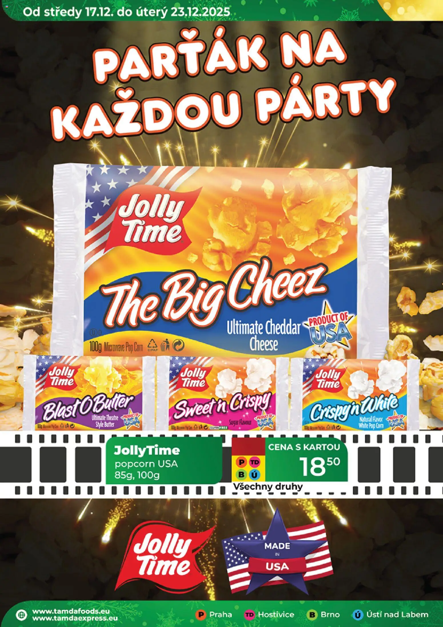Tamda Foods leták od 17.12.2025 | Strana: 44 | Produkty: Popcorn, Cheddar