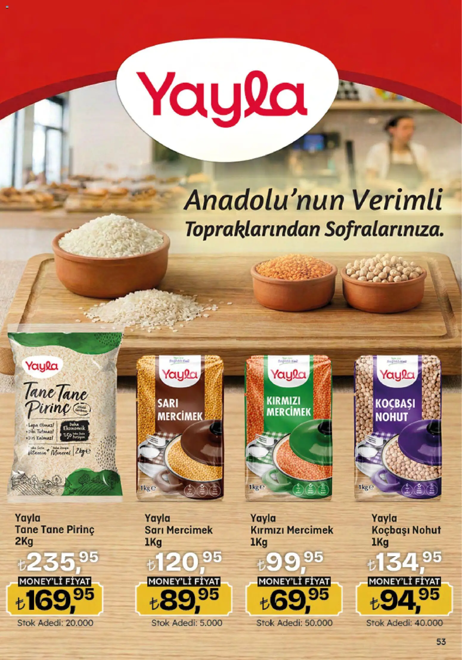Migros Katalog - 5M Migroskop Dijital - 12.03.2026 tarihinden itibaren geçerlidir | Sayfa: 53 | Ürünler: Ravioli, Pirinç
