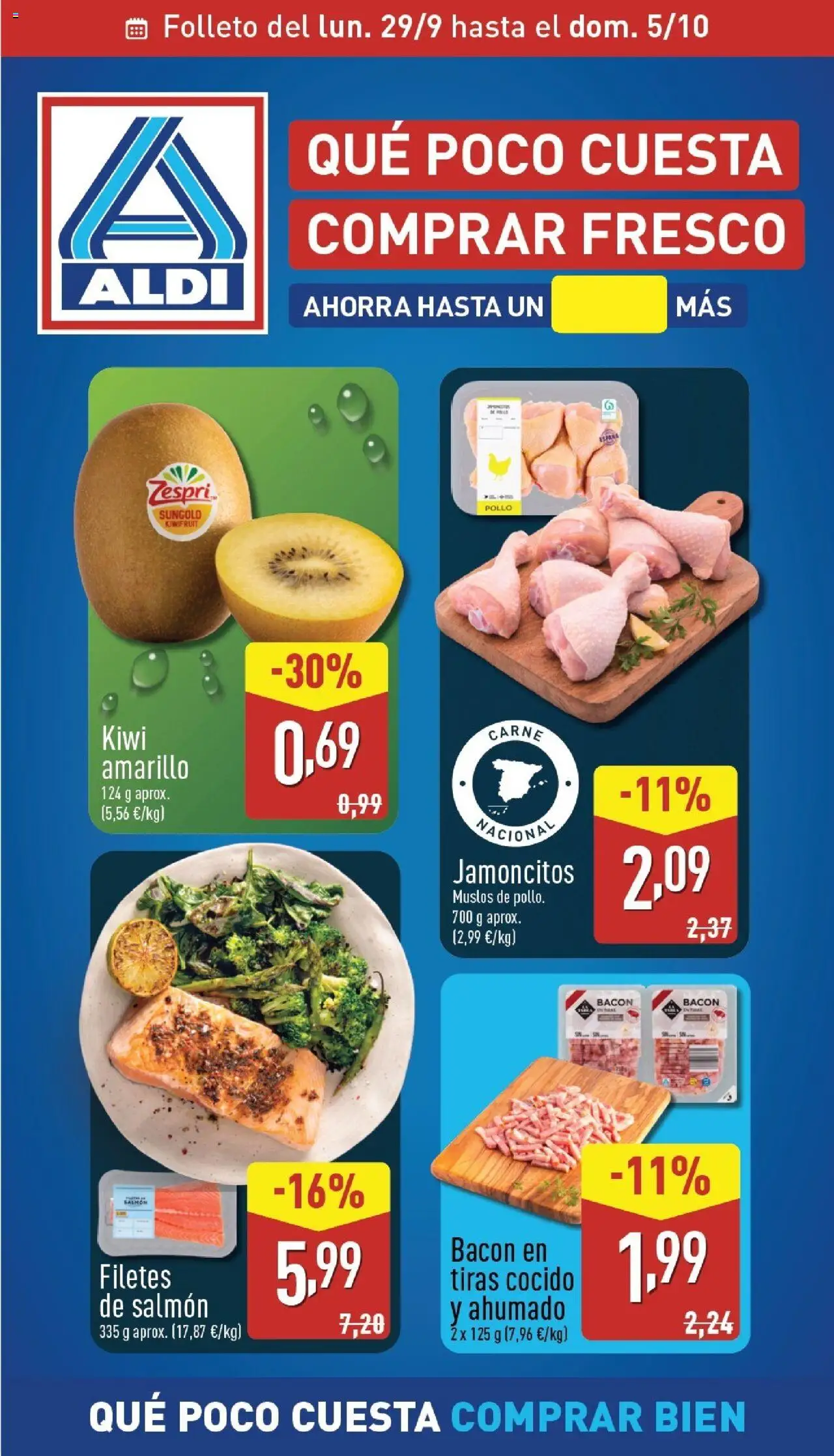Aldi folleto Península │ válido desde el 29.09.2025 | Página: 1 | Productos: Kiwi