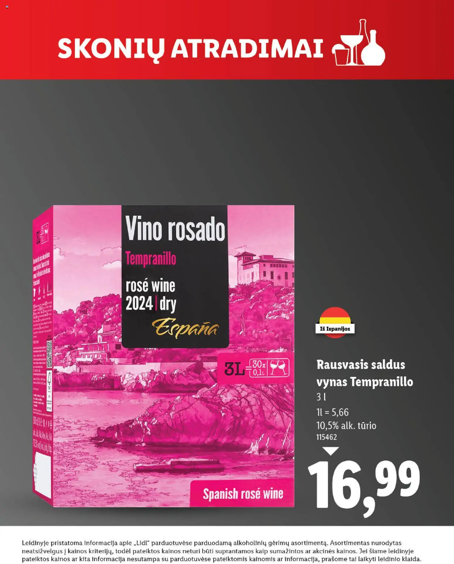 LIDL akcijos nuo 19.11.2025 | Puslapis: 29 | Prekių: Vynas