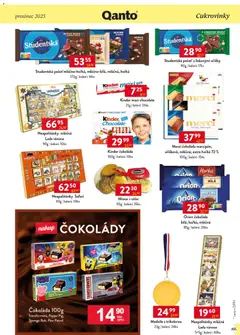Náhled letáku Astur & Qanto leták - Velkoobchod 12/2025 od 01.12.2025 | Strana: 105 | Produkty: Merci, Oříšky, Kinder, Milk chocolate