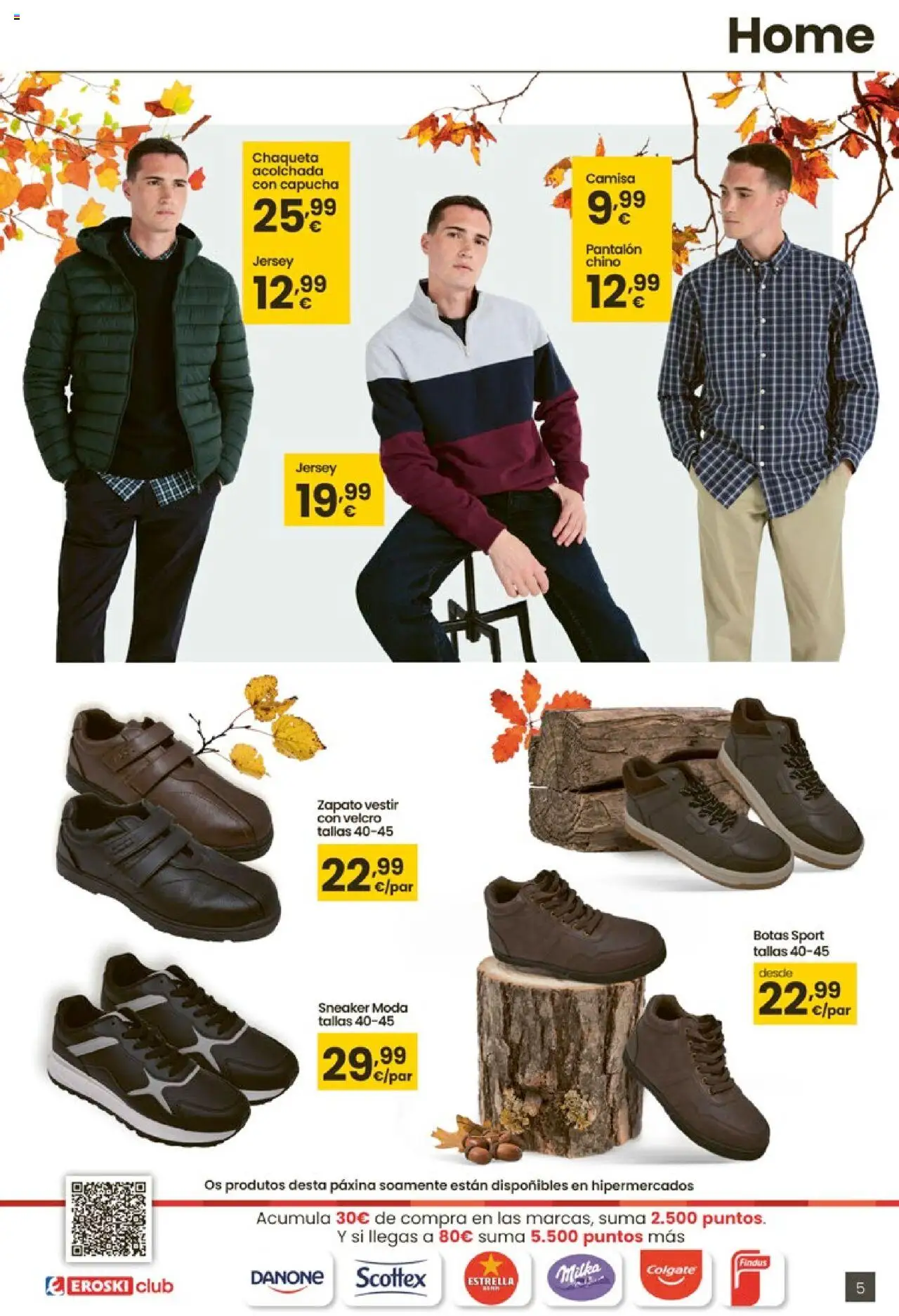 Eroski - Oh Qué estilazo │ válido desde el 16.10.2025 | Página: 5 | Productos: Camisa, Chaqueta, Botas