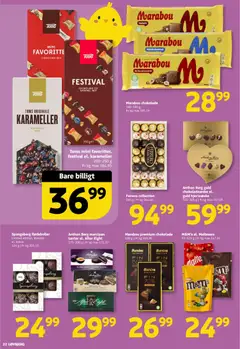 Løvbjerg - Tilbudsavis uge 13 gyldig fra 27.03.2026 | Side: 22 | Produkter: Amendoins, Flødeboller, Marcipan, Karameller