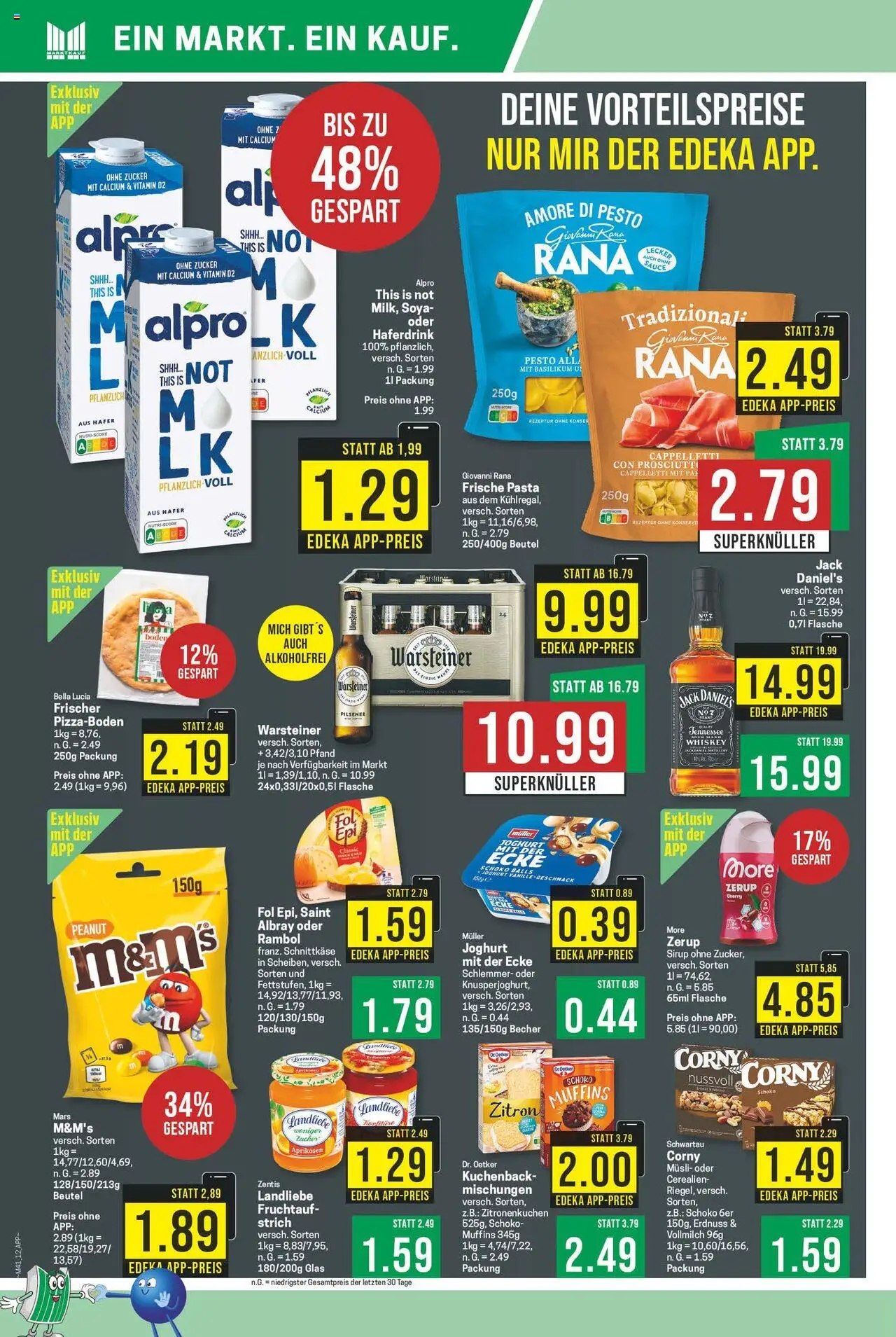 Marktkauf Prospekt 	 – gültig ab 06.10.2025 | Seite: 12 | Produkte: Musli, Mars, Haferdrink, Zucker