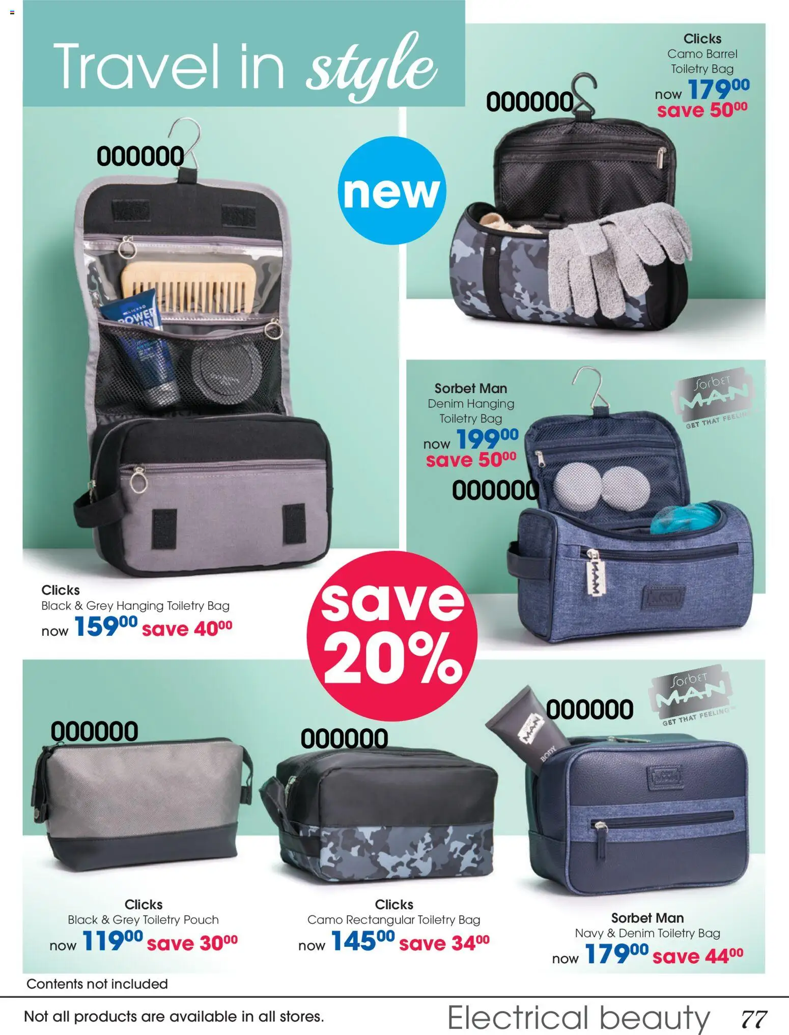 New Clicks catalogue – valid from 28.10.2025 | Page: 77 | Products: Bag
