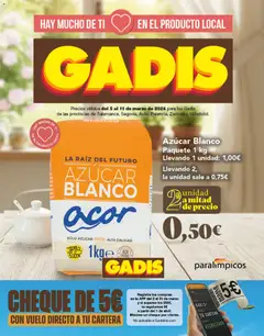 Vista previa Gadis folleto válido desde el 05.03.2026