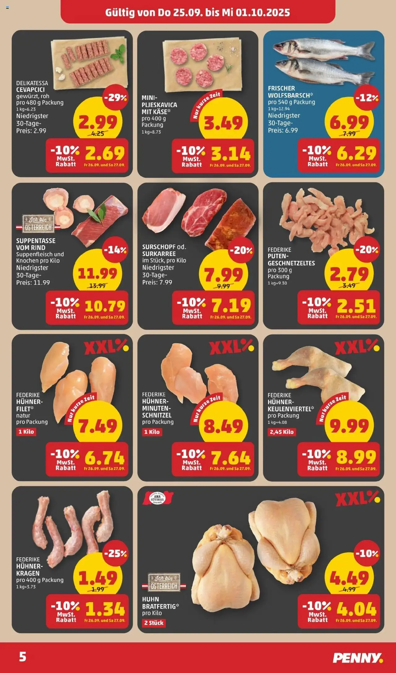 Penny Markt Flugblatt gültig ab 25.09.2025 | Seite: 5