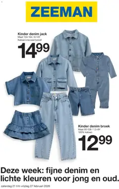 Zeeman folder - Voorbeeld van een folder van Zeeman, geldig van 21.02.2026