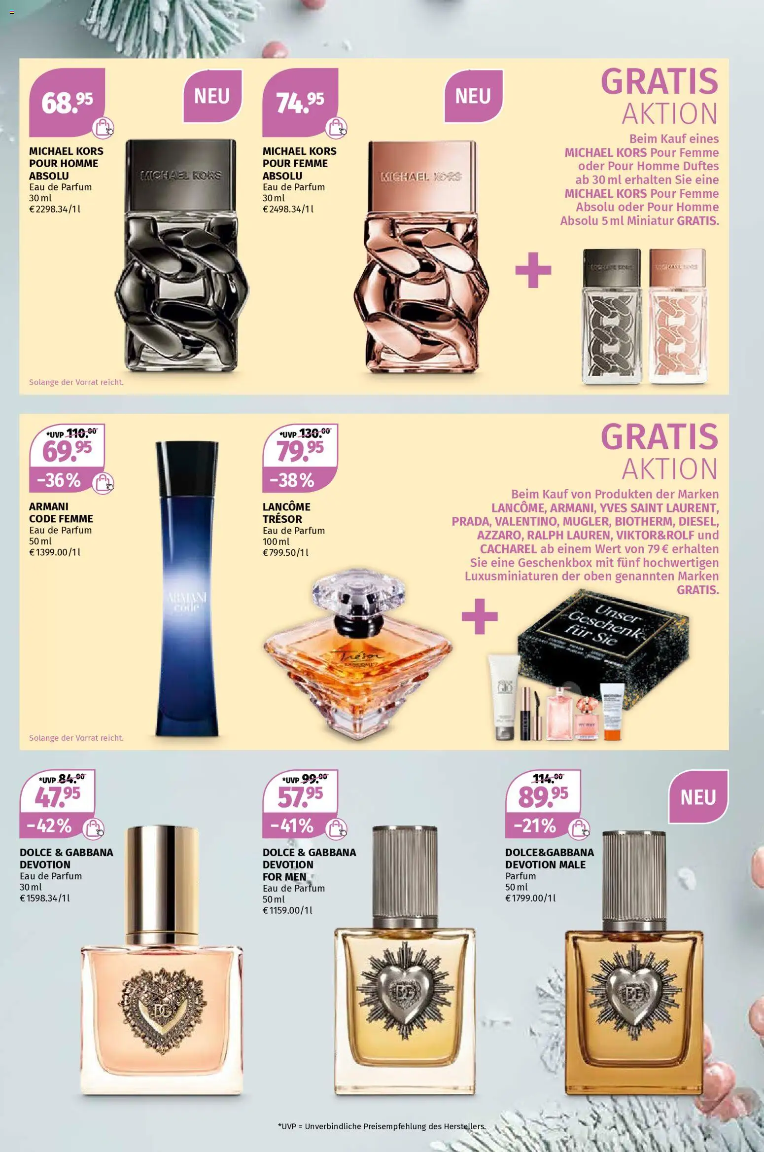 Müller Beauty Highlights – gültig ab 10.11.2025 | Seite: 9 | Produkte: Parfüm, Eau de Parfum