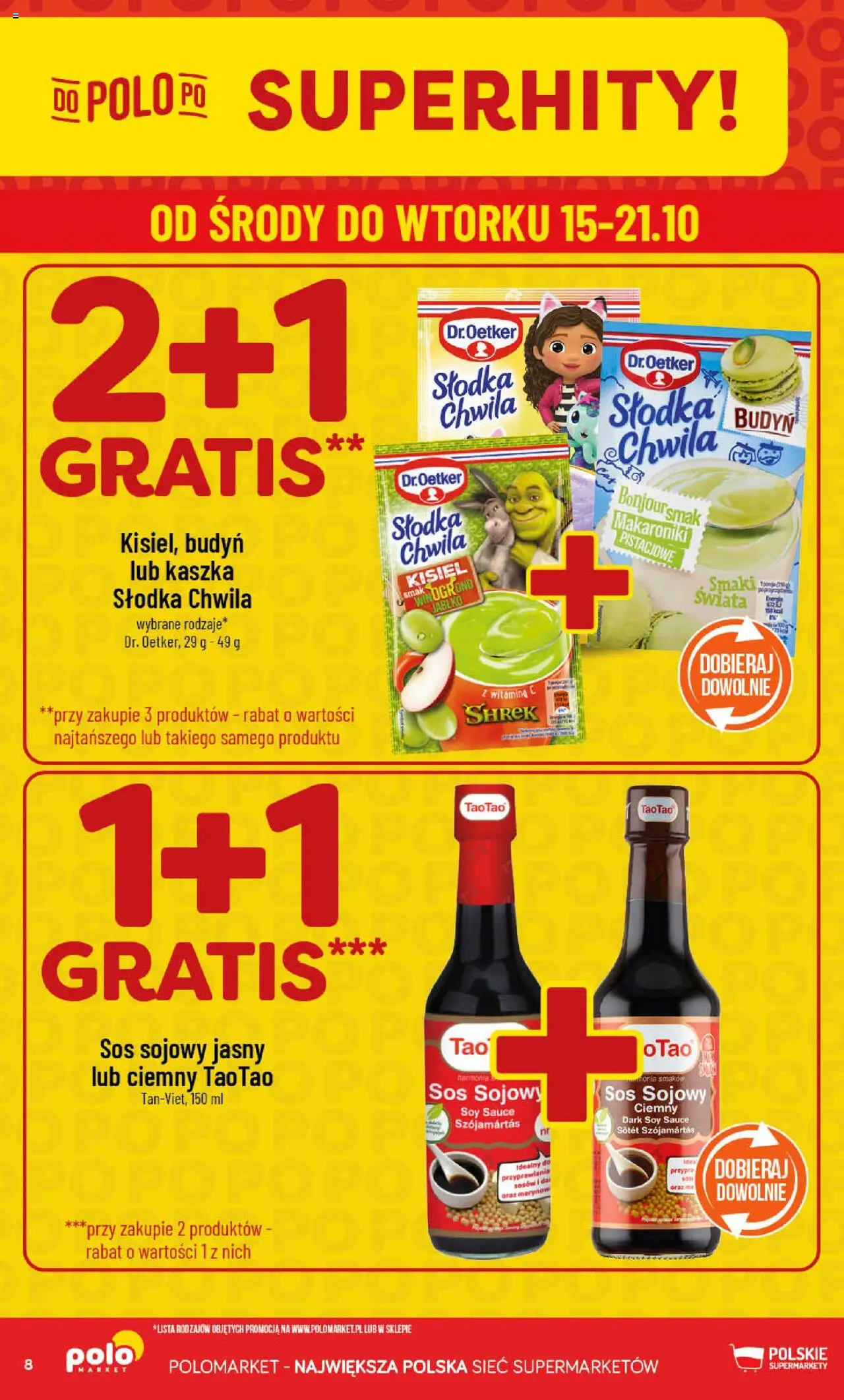 POLOmarket Gazetka od 15.10.2025 | Strona: 8 | Produkty: Winogrono, Sos sojowy jasny, Sos sojowy, Sos