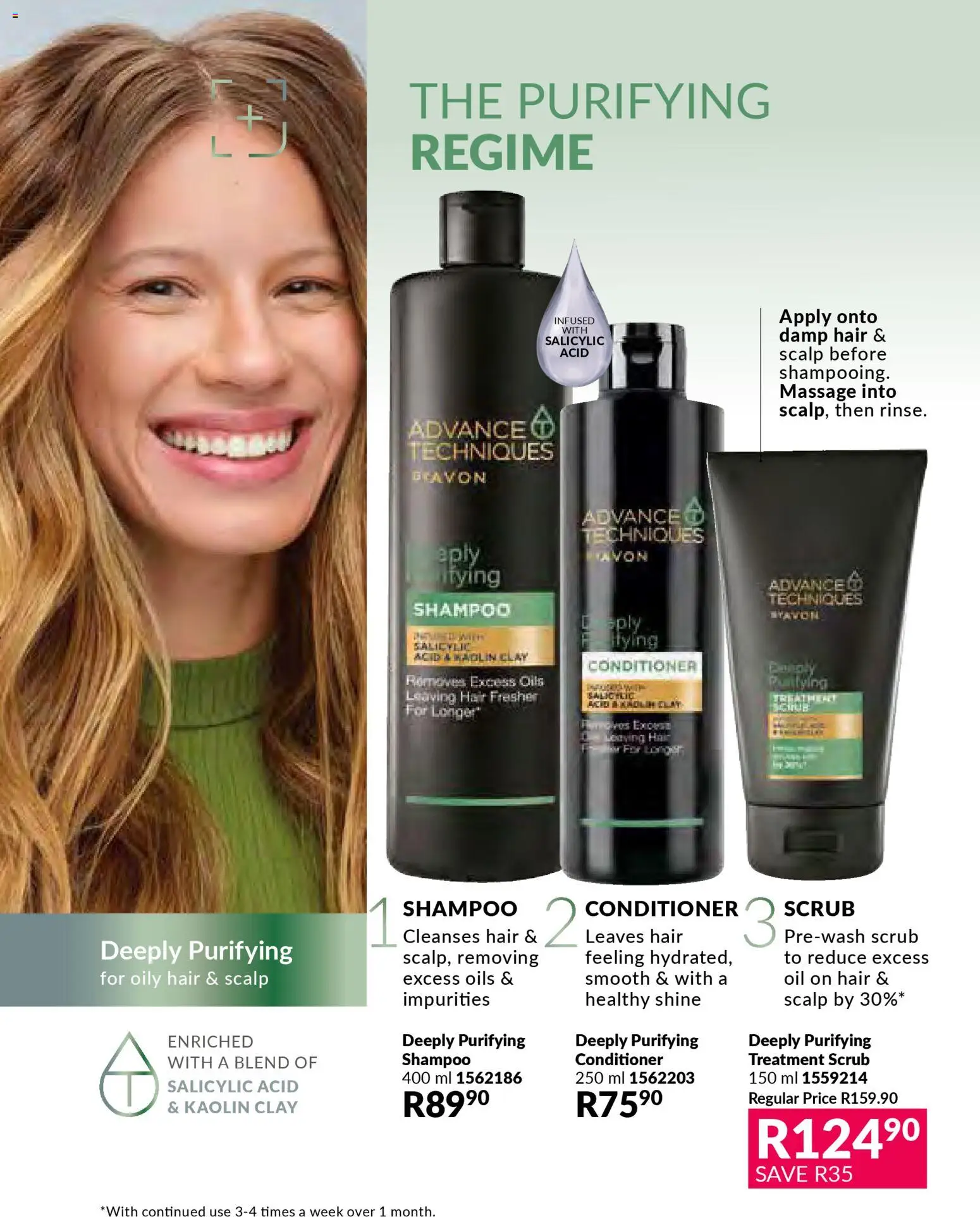 New Avon catalogue – valid from 01.12.2025 | Page: 167 | Products: Oil, Shampoo, Clay, Scrub