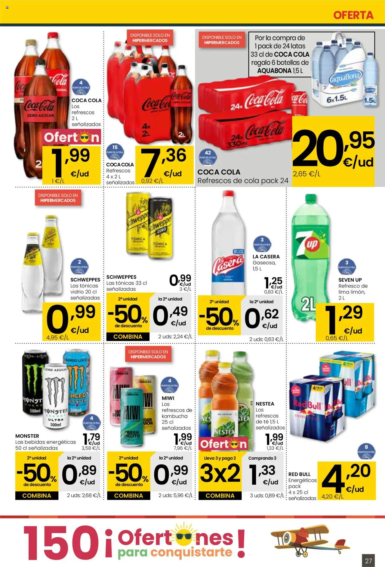 Eroski - Para conquistarte │ válido desde el 12.06.2025 | Página: 27 | Productos: Lima, Té, Ρούτερ