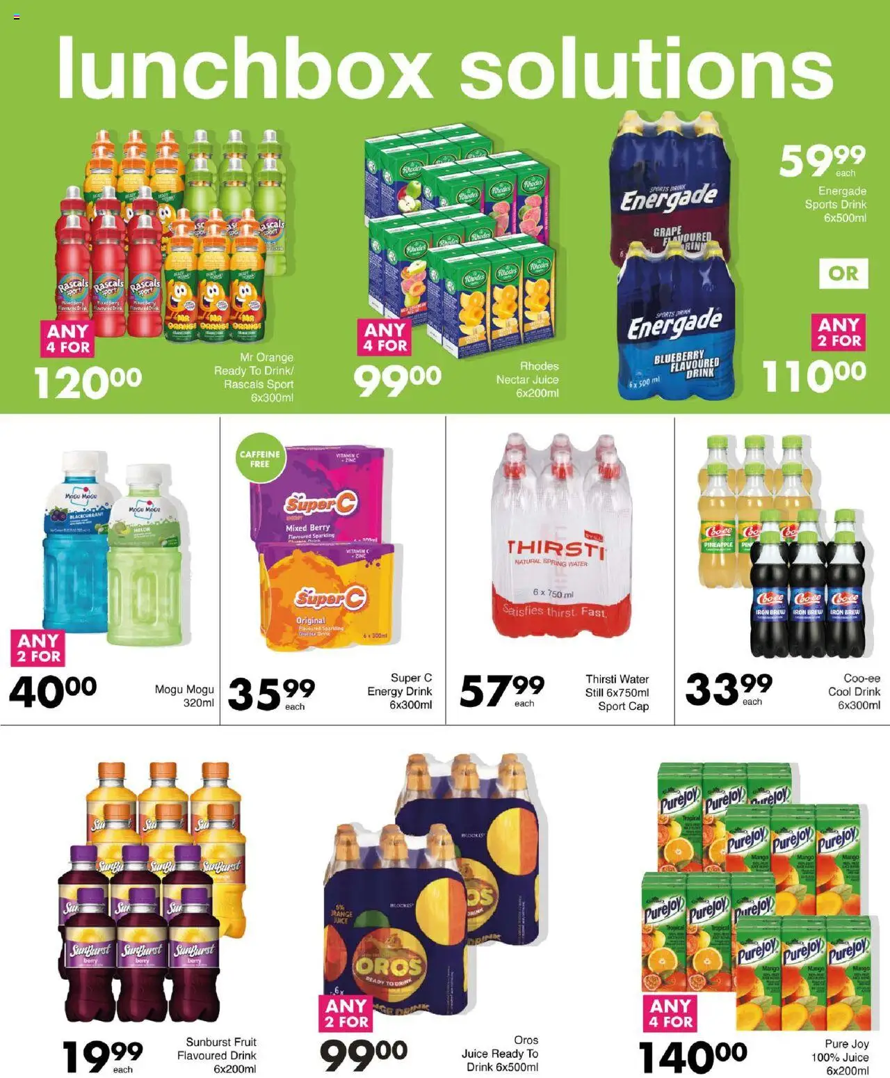 Save Specials │ valid from 14.08.2025 | Page: 43 | Products: Cap, Juice, Water, Fruit