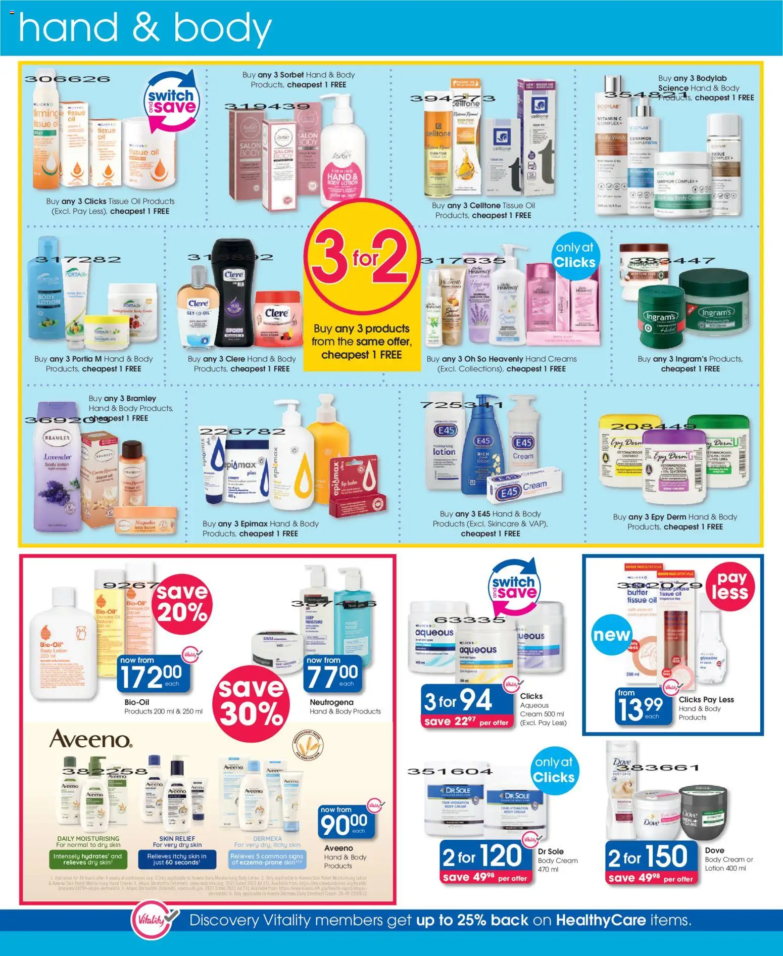 New Clicks catalogue – valid from 25.11.2025 | Page: 12 | Products: Tissue oil, Case, Butter, Lip balm