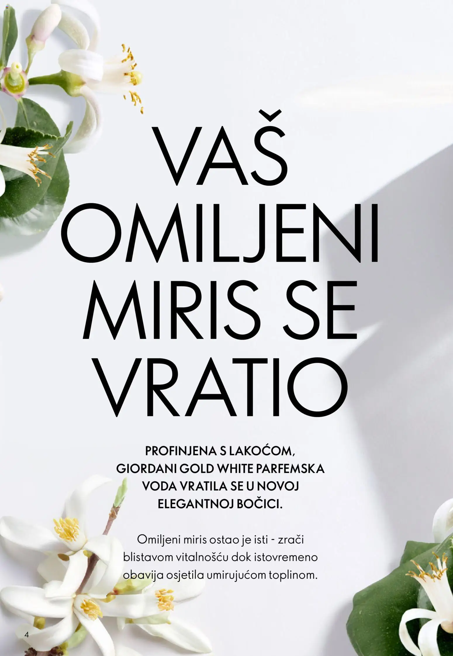 Oriflame katalog | vrijedi od 10.12.2025 | Stranica: 4 | Proizvodi: Miris, Voda