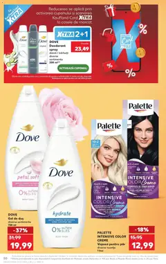 Ofertele Kaufland valabile de la 04.02.2026 | Pagină: 50 | Produse: Serum, Vopsea, Body, Gel de duș