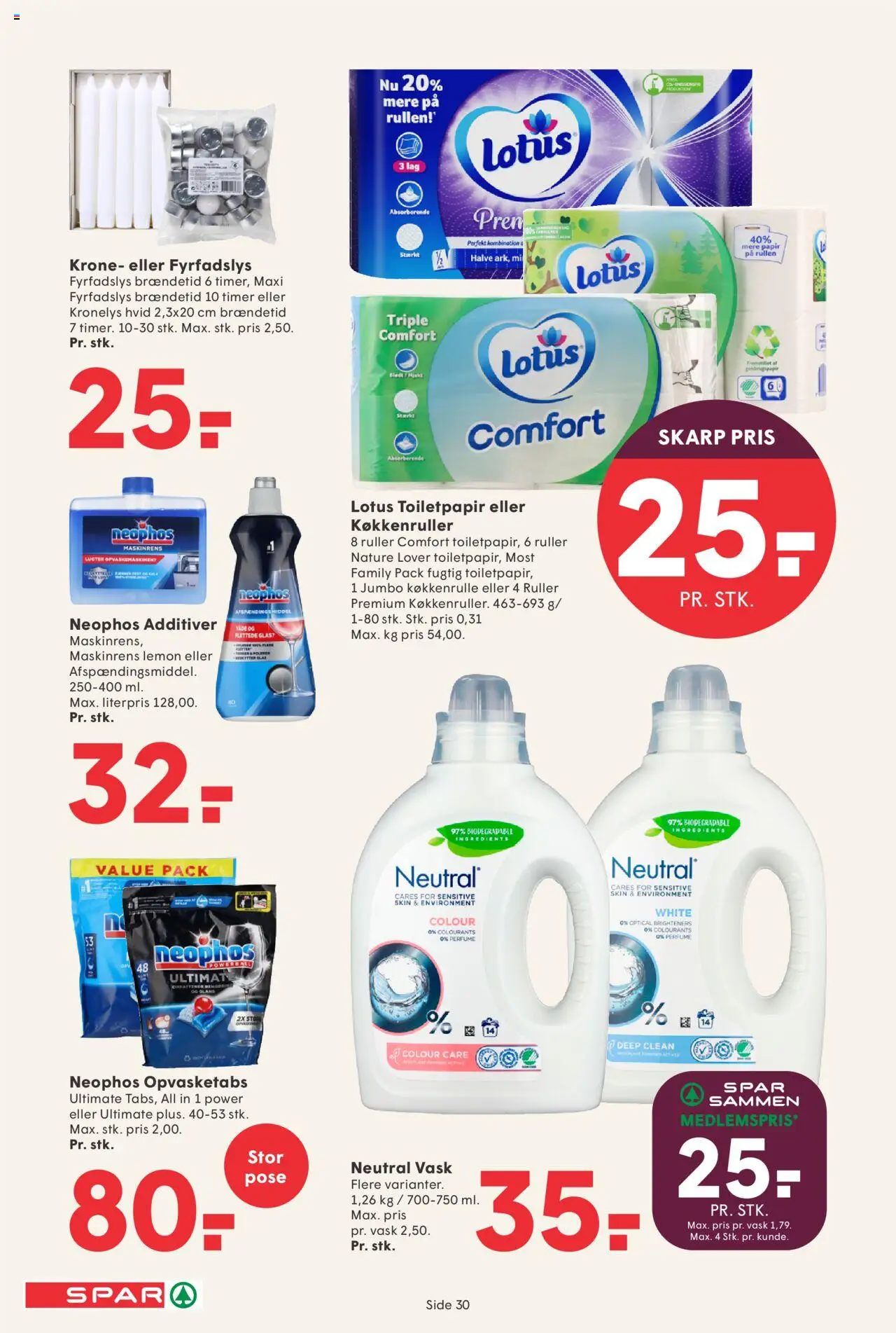 Spar tilbudsavis – gyldig fra 03.10.2025 | Side: 30
