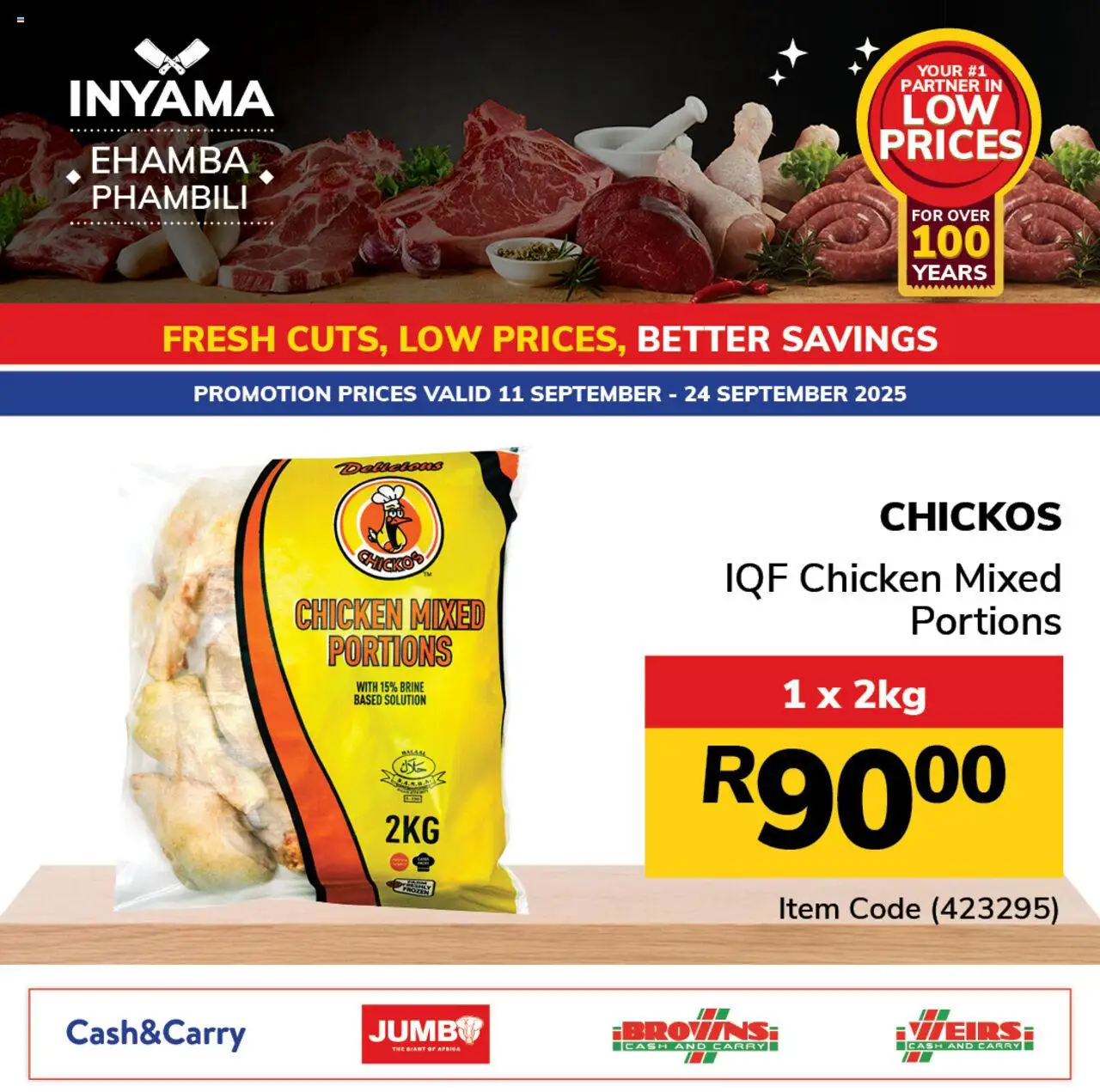 New Jumbo catalogue – valid from 11.09.2025 | Page: 2 | Products: Chicken